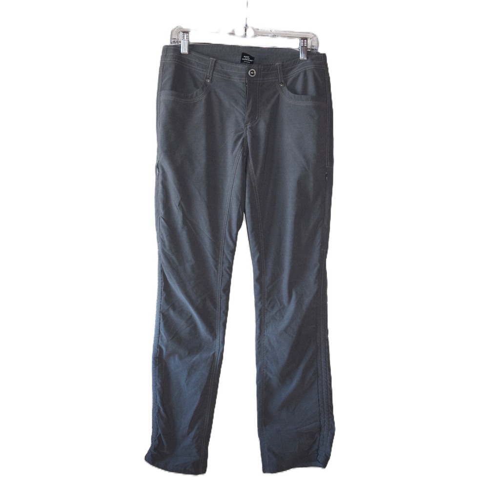 KUHL Hiking Pants Womens 6 REG Gray Excellent Straight Leg Utility Outdoor